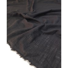 Kumaş Parça Siyah Renkte Müslin Kumaş (En 130 cm x Boy 335 Cm)