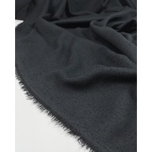 Kumaş Parça Siyah Mevsimlik Nopeli Dokuma (En 145 cm x Boy 250 Cm)