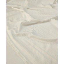 Kumaş Parça Beyaz Renkte Ince Sentetik Astar Kumaş (En 120 cm x Boy 300 Cm)
