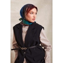 Levidor Mor Karmaşık Desen Sura Ipek EŞARP-0910