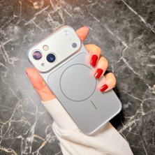 Alan Tech Apple iPhone 14 Kılıf Zore M-Safe Şarj Özellikli Kamera Korumalı Formen Kapak