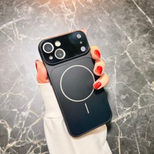 Alan Tech Apple iPhone 13 Kılıf Zore M-Safe Şarj Özellikli Kamera Korumalı Formen Kapak