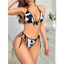 Aria's Closet Dalmaçyalı Fantezi Sütyen Külot Takım AX24270