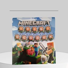 Ceresshop Minecraft Iyi Ki Doğdun Flama Banner