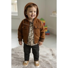 Luna Mia NUBUK KAHVE 3'LÜ TAKIM