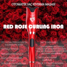 Prodiva Red Rose Marka Otomatik Saç Için Kıvırma Maşası-Fm