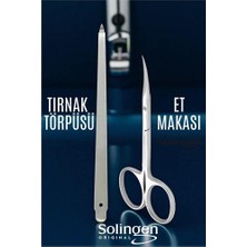 Skygo Tırnak Eti Makası Kavisli ve Profesyonel Çelik Törpü SETİ