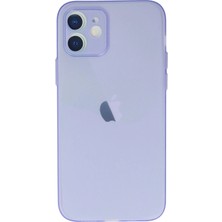MYT09 iPhone 12 Kılıf Puma Silikon - Mor