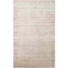 Kalesta Halı Pera Plaın Light Vizon Uşaklı Kadınların Yoğun El Emeği ile Dokunan Soyut Desenli, Salon Halısı