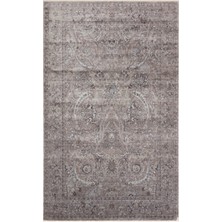 Kalesta Halı Pera 07 Smoke Grey Uşaklı Kadınların Yoğun El Emeği ile Dokunan Soyut Desenli, Salon Halısı