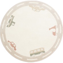 Kalesta Halı Zuma 01 Cream Multy Antialerjik Yapısıyla Özenle Üretilmiş Yıkanabilir Çocuk ve Bebek Halısı