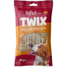 Reflex Plus Twix Tavuklu ve Biftekli Çiğneme Çubukları Köpek Ödül Maması 80 gr