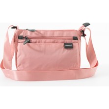 Sanmorris Kadın 4 Bölmeli Suya Dayanıklı Paraşüt Kumaş Ayarlanabilir Çapraz Askılı Çanta 6020