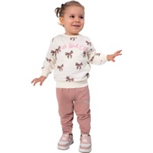 Luna Mia Baby Fiyonk Desen 2'li Takım