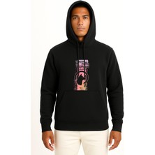 Bahriyeli Collection Kapüşonlu Varolsun Irkımın Turan Ülküsü Göğüs Baskılı Unisex Sweatshirt