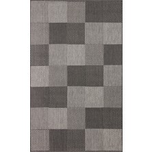 Kalesta Halı Samos 01 D. Grey Kaymaz Tabanlı Makine De Yıkanabilir, Silinebilir Mutfak Halısı Sisal Kilim