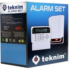 Teknim TEKNİM SET TSP 5334LCD ETHERNET  GİRİŞLİ ALARM SETİ (AKÜ  HARİÇ)