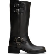 Tommy Hilfiger Siyah Kadın Deri Çizme EN0EN02850BDS