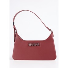 Hugo Bordo Kadın Omuz Çantası 50552205611