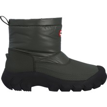 Hunter Glacier Termal Erkek Koyu Yeşil Kısa Kar Botu  Hfrm0006252-Dob