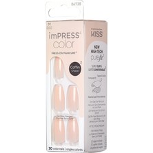 İmPRESS Kendinden Yapışkanlı Takma Tırnak Uzun Ten
