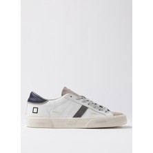 Hıll Low Beyaz - Mavi Erkek Deri  Sneaker