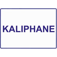 ZiPrinter Kalıphane Isg Uyarı Levhası Pvc A5 15X21 cm