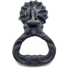 Antika Tarz Dekoratif Pirinç Kalp Sarkaç Mobilya Kulbu - 25 Mm, Oksit