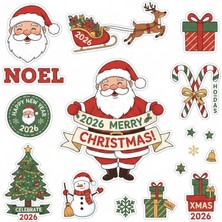 Bsb Noel Yılbaşı Yeni Yıl Telefon Laptop Notebook Tablet Defter Matara Stiker Etiket ST2441