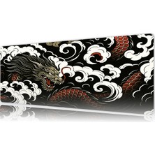 Urzuva Ryū No Kage 70X30 3mm Kalınlık Premium Gaming Oyuncu Mousepad, Anti Slip Xxl Mouse Pad