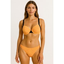 Rapapa Kadın Turuncu Destekli Bikini Takımı – Ayarlanabilir Askılı & Hızlı Kuruyan Kumaş 1315-69