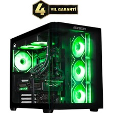 Monster Tulpar Td3 V1.9.7 Intel Core I5 14600K B760 Anakart 32GB 1tb RX9060 Xt Freedos Masaüstü Oyun Bilgisayarı - Siyah