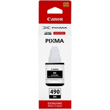 Canon GI-490BK Black Siyah Şişe Mürekkep G1411-2411-3411-4411