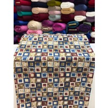 Mekik Manifatura Masa Örtülük Sofralık Dertsiz Raşel Kumaş (1 Metre Için)