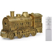 Ensiga Uçucu Yağ Difüzörü, Uzaktan Kumandalı Aromaterapi Nemlendirici - Nostaljik Eski Tren Modeli