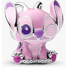 Lines Bijuteri S925 Ayar Disney Lilo ve Stitch Angel Charm