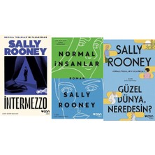 Can Yayınları Intermezzo + Normal Insanlar + Güzel Dünya Neredesin / Sally Rooney 3 Kitap Set