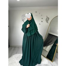 Yüsra Collection Ayrobin Elbise ve Kısa Sufle 2’li Takım