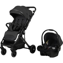 Prego Canyon Travel Sistem Bebek Arabası 2430 + 0+ Oto Koltuğu | Çift Yönlü, EN1888 Sertifikalı, Kompakt Katlanabilir