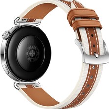 MobaxAksesuar Huawei Watch Gt 6/5/4 41MM -Gt 5 Pro 42MM (18MM Uyumlu) Kordon Deri Kordon 29