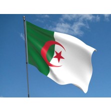 Cezayir Bayrağı 50X75 cm Algeria Flag
