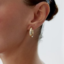 Rayna Meta Halka Küpe