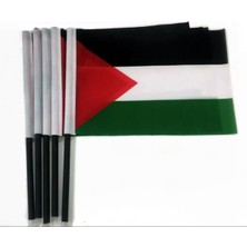 Filistin Sopalı Bayrak Raşel Kumaş 70X105CM 2 Adet
