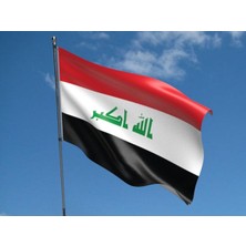 Irak  Bayrağı 100X150 cm Iraq  Flag