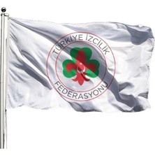 Türkiye Izcilik Federasyonu Bayrağı 70X105CM