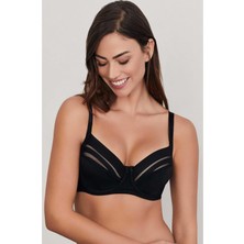 EROS HANNA Balenli Sütyen Çizgili Tasarım ile Şık ve Konforlu Gün Boyu Destek