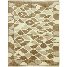 Soho Antiq Kutal Soyut Tasarımlı El Dokuma Yün Halı 228X292 cm