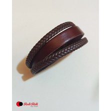 Redi Ridi El Yapımı Deri Bileklik MODEL.6250-2