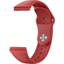 MobaxAksesuar Huawei Watch Gt 6/5 Pro 46MM Kordon Spor Silikon Band Delikli Style