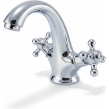 İsaoğlu Yapı Vintage Lavabo Bataryası Koç Tasarım Pirinç Malzeme Özel Seri Lavabo Armatür